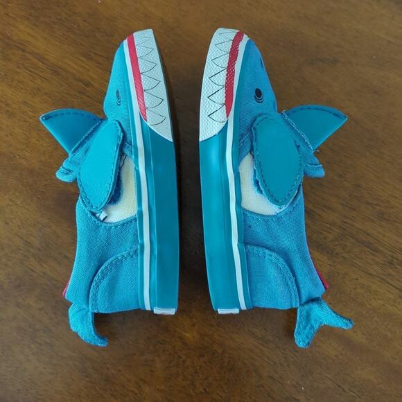 Vans slip on toddler shark Asher V Toddler shoes size 5 'Shark - Picture 7 of 8